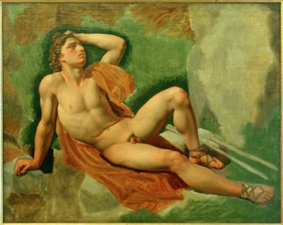 Landschaft aus dem Dreißigjährigen Krieg von Carl Friedrich Lessing